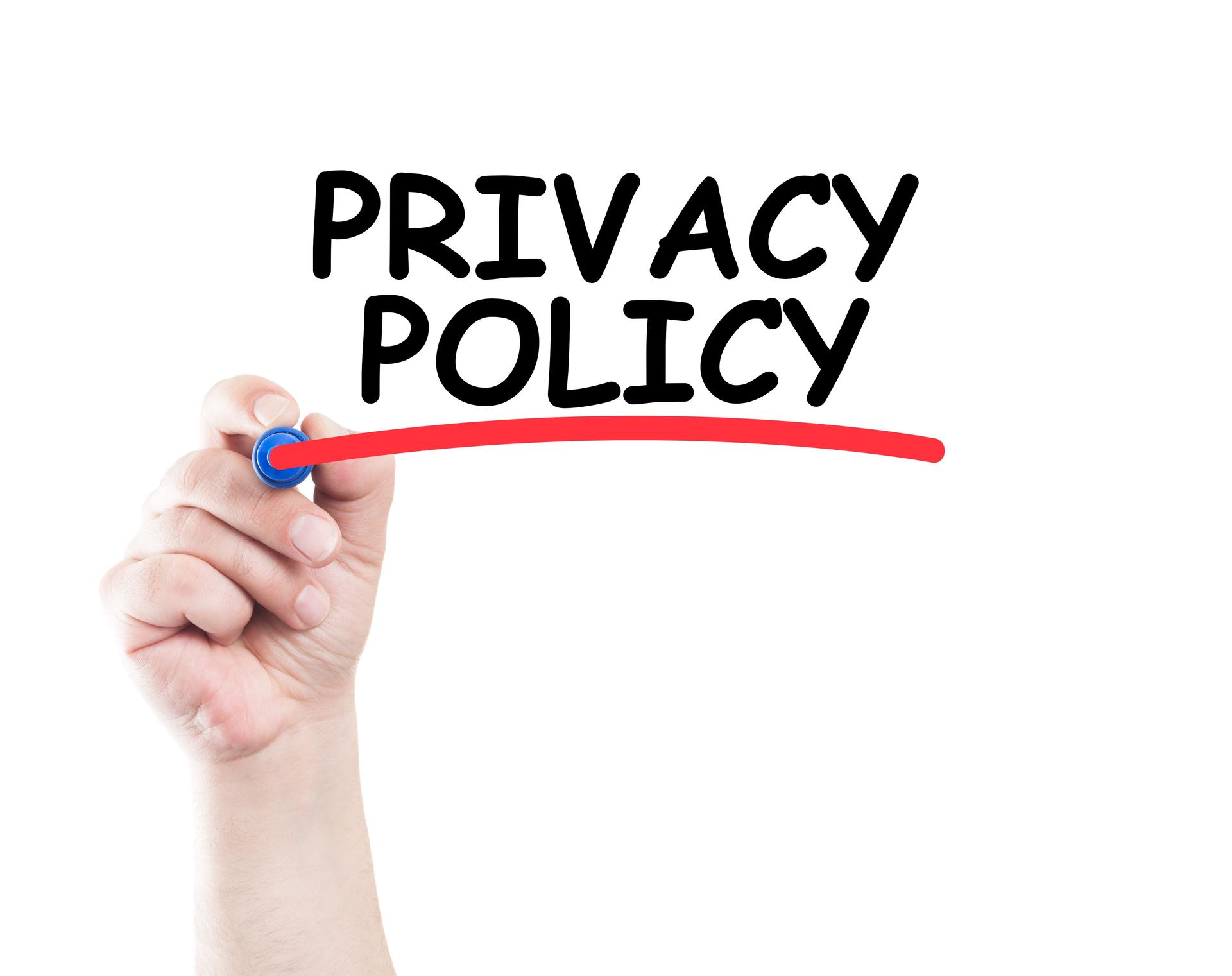 Privacy policy